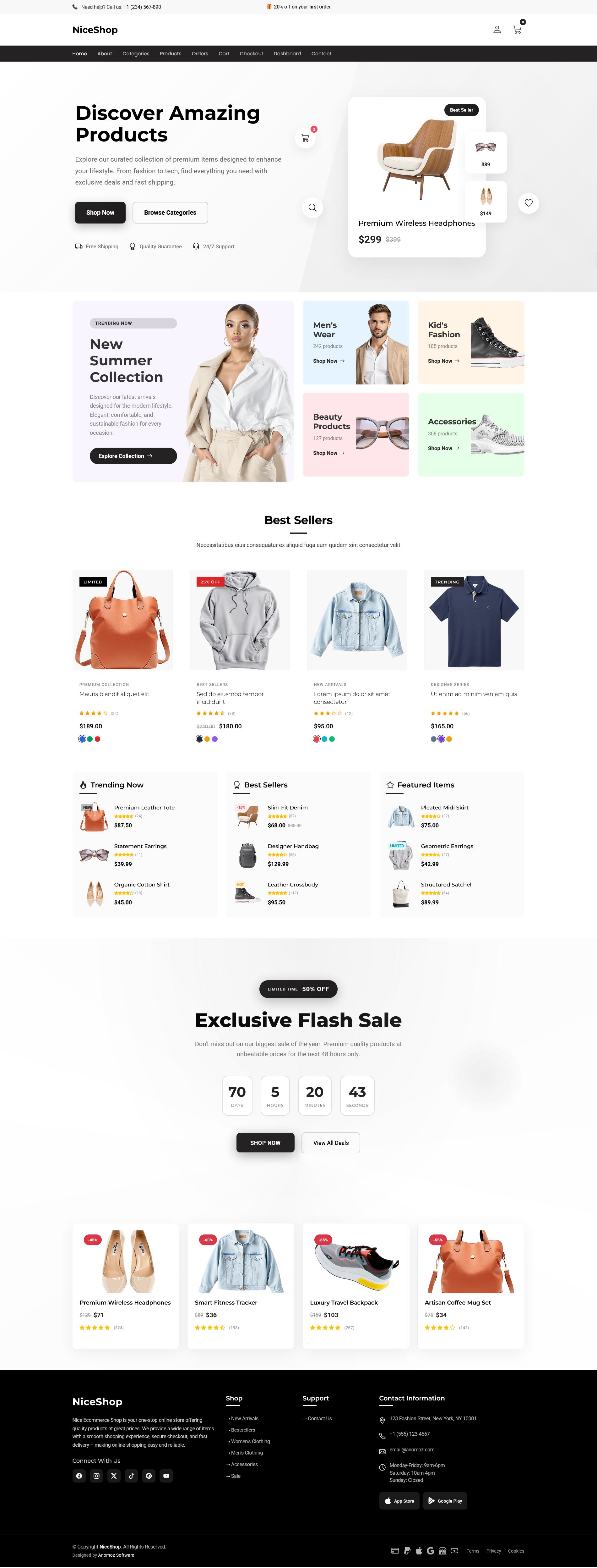  Nice Shop Ecommerce